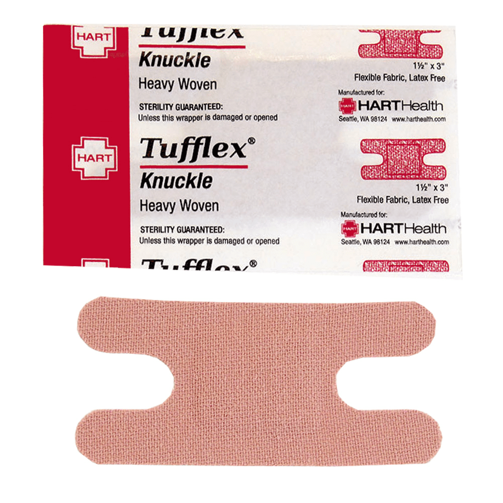 Tufflex Flexible Fabric Elastic Knuckle Bandage 1-1/2" x 3" - 40/box - Image 3