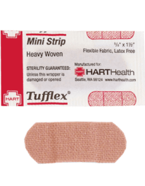 Flexible Fabric Tufflex Elastic Mini Strip Bandage 5/8" X 1-1/2" - 50/box - Image 3
