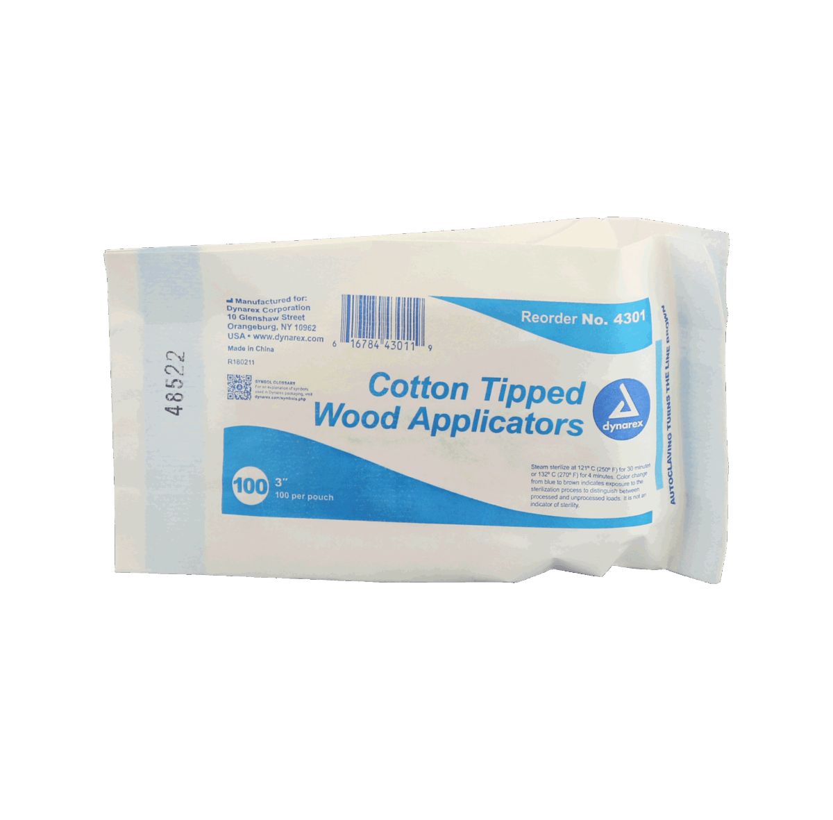 Non-Sterile Cotton Tipped Applicators 1,000/Box 3" - Image 2