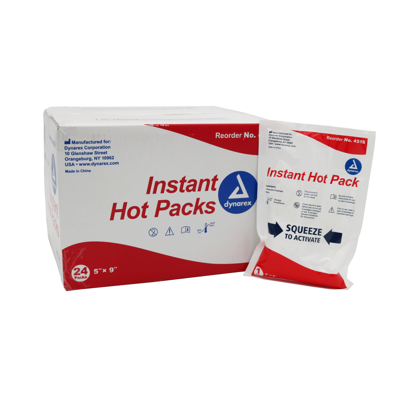 Instant Hot Pack Compress • First Aid Supplies Online