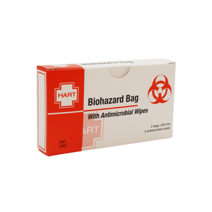 Biohazard Bag unitized
