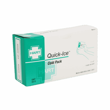 Small instant ice pack boxed