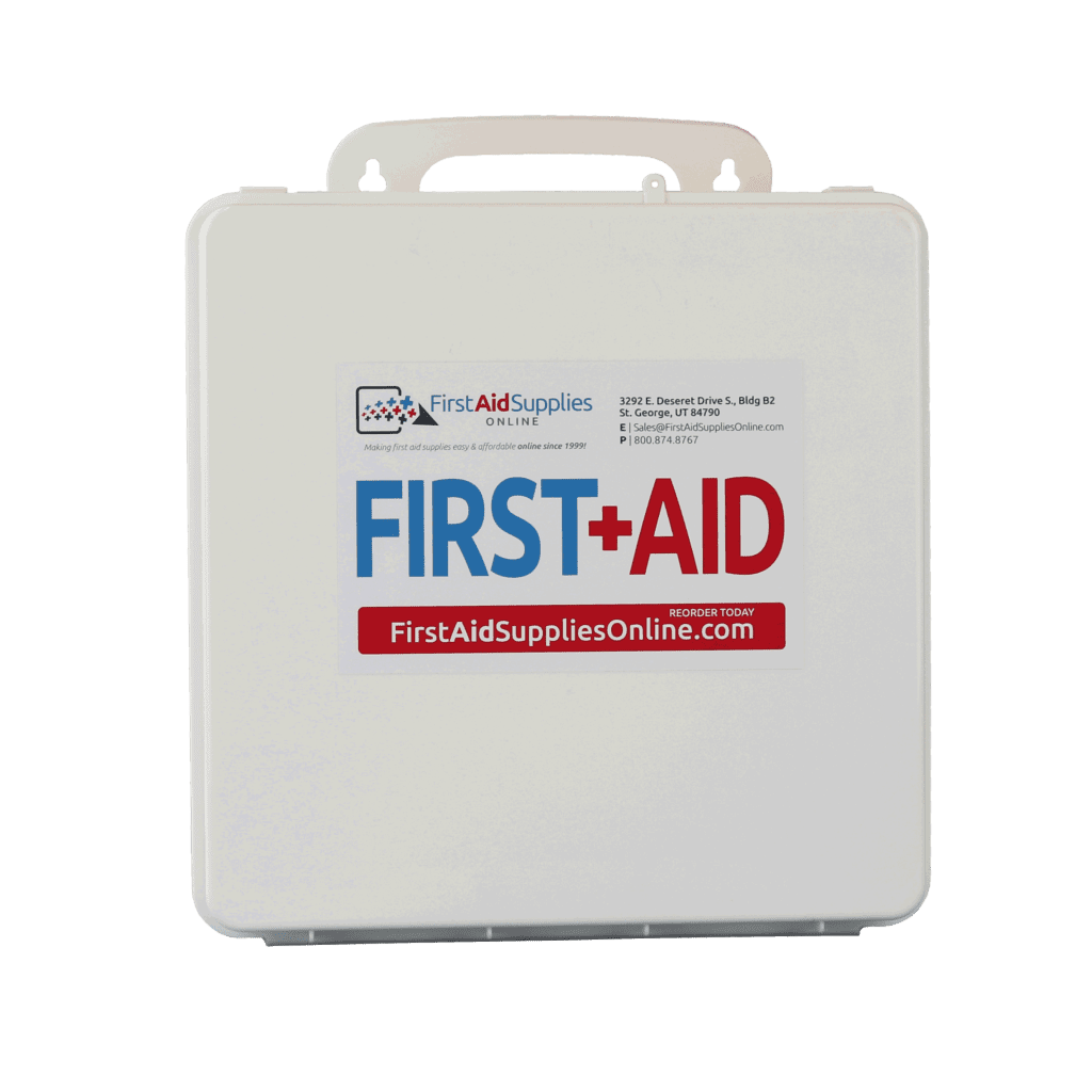 Twenty-Four Unit Plastic First Aid Kit