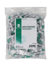 Sooth a Sting Medicated Ampule Swabs - 100/bag