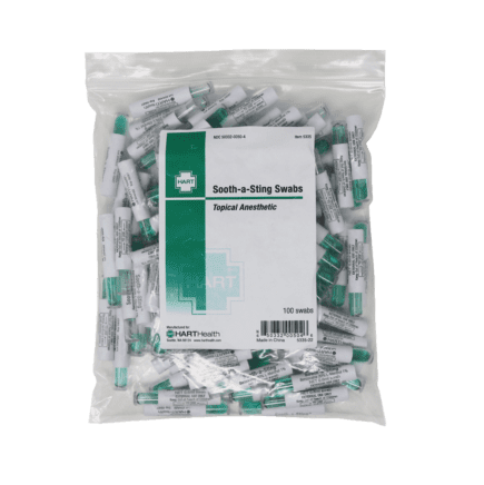 Sooth a Sting Medicated Ampule Swabs - 100/bag