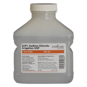 0.9% Sodium Chloride Irrigation, USP - 500ml Bottle