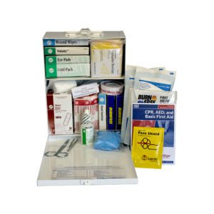 Small Office First Aid Kit in Metal Box, Class A
