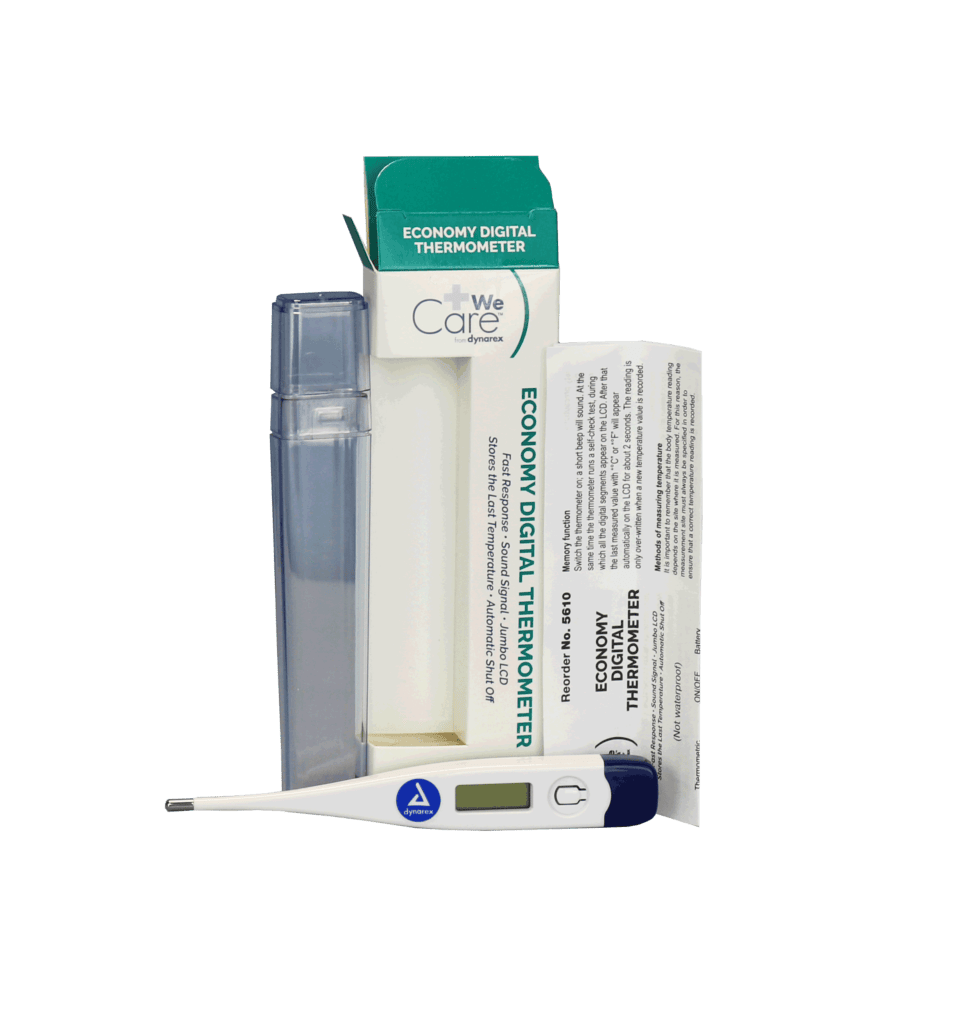 Digital Thermometer with LCD Display