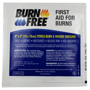 Hydrogel for Burns: Burn First Aid