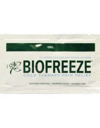 Biofreeze Pain Relieving Gel - Individual 5 gram foil packets - front view