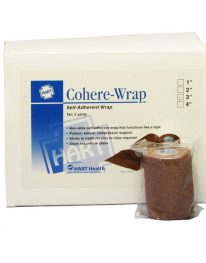 Cohere-Wrap self adhesive wrap - view of 12 packaged rolls.