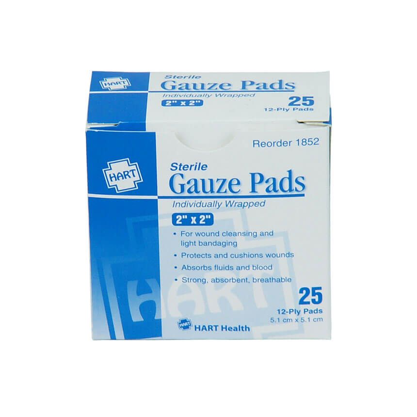 Sterile Gauze Pads - 25/box 2