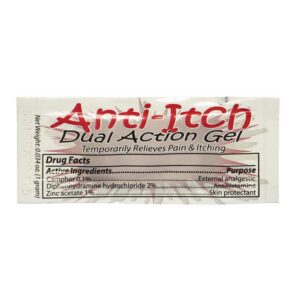 Corium's Anti-Itch Dual Action Gel Individuals - front view