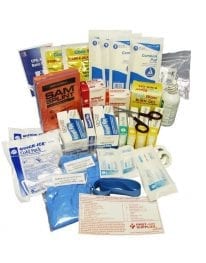 Class B Basic First Aid Kit Refill - display view