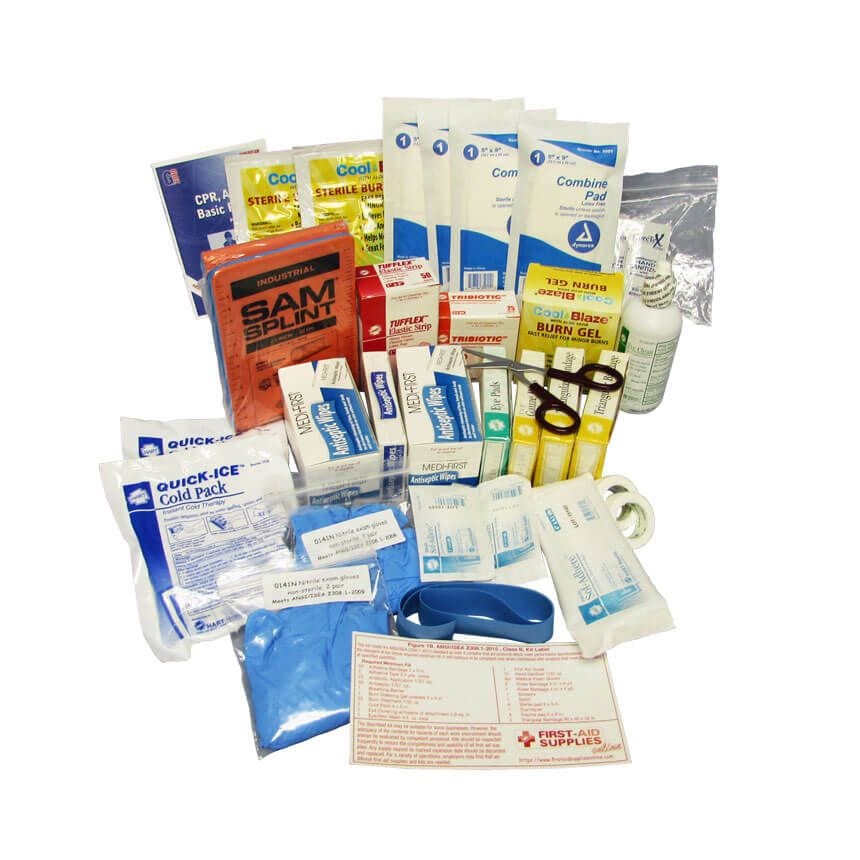 basic first aid kit supplies