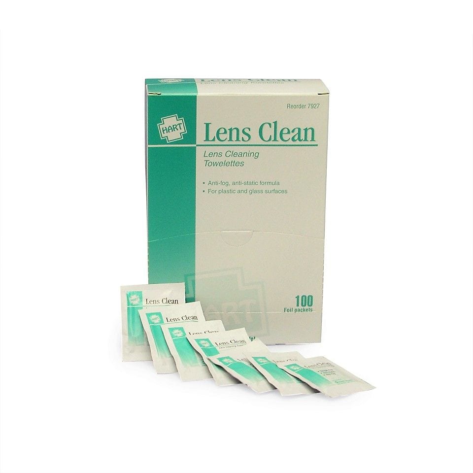 1 box of glasses cleaning wipes, lens screen cleaning, fog free device,  lens cleaning wiping paper