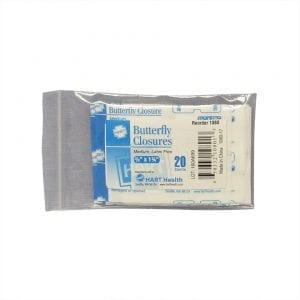 Butterfly closures Medium 20 count bag