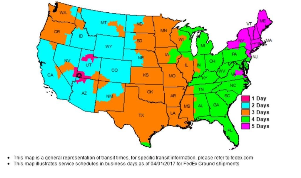ground service map