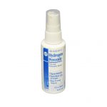 Hydrogen peroxide spray 2 oz. pump bottle - front view