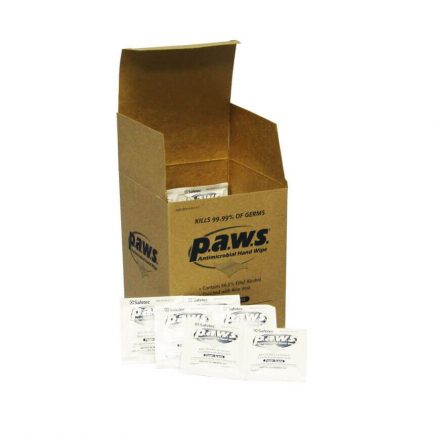 Personal Antimicrobial Wipes - 100/box - display view