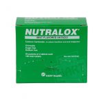 Nutralox antacid tablets 50 packet box - front view