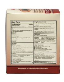 Diphen Hay Fever Allergy Relief caplets 200 box - rear view