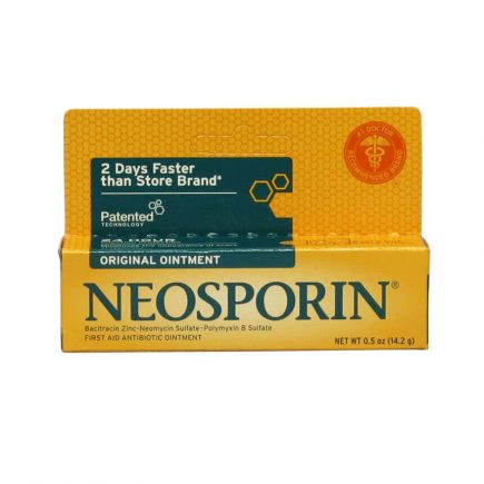 Neosporin Antibiotic Ointment 1/2 oz. tube - front view