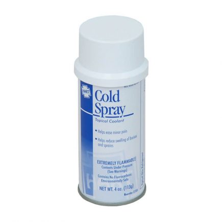 Cold spray topical coolant - front view