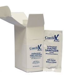 Hand Sanitizer 3.5 grams 25/box - open view