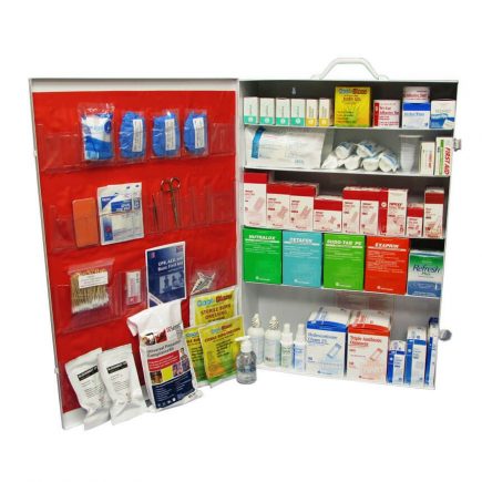 Open view of the Extra Large Industrial First Aid Kit.