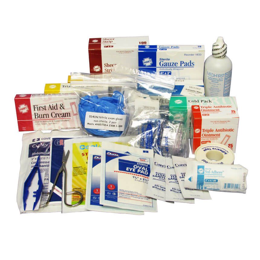 what's in a basic first aid kit