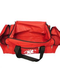 Empty EMT Style Trauma Kit bag - open view