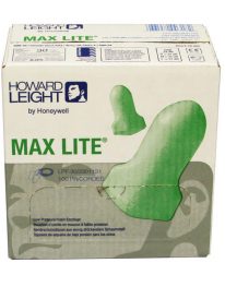 MAX LITE corded ear plugs 100 pair box - front view