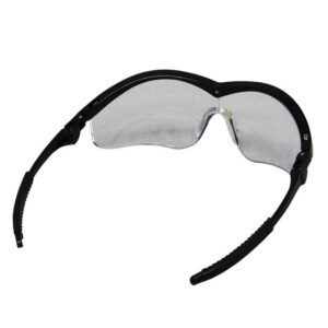 Storm safety glasses - rear view