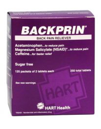 Backprin Back Pain Tablets - front view