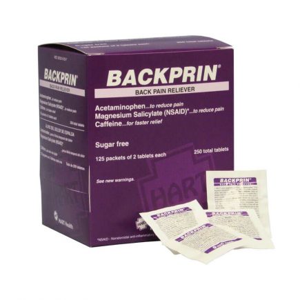 Backprin Back Pain Tablets - display view