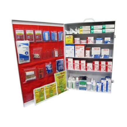 Extra Large Industrial First Aid Kit without Tables - open view