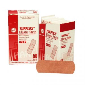Heavy Duty Elastic Strip Bandages - Open view