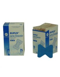 BluFlex large woven fingertip bandages 1-3/4" x 3" - display view