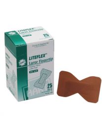 LiteFlex Extra Large Fingertip bandages 25/box - display view