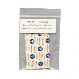 Butterfly Closures, ten count bag - front view