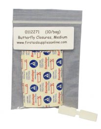 Butterfly Closures, ten count bag - display view