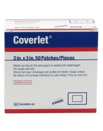 Coverlet adhesive patch bandages - front view