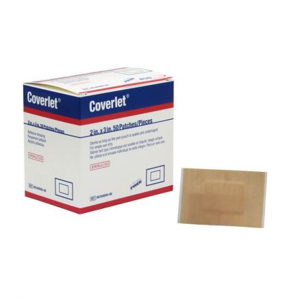Coverlet adhesive patch bandages - display view