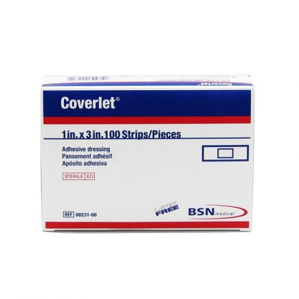 Coverlet adhesive strip bandages 100/box 1