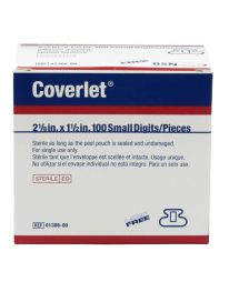 Coverlet brand adhesive small digits bandage - front view