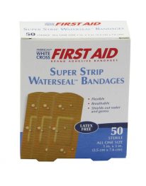 Super Strip Waterseal Bandages 100/box - front view