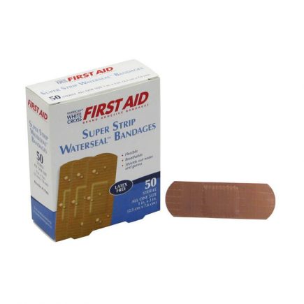 Super Strip Waterseal Bandages 100/box - display view