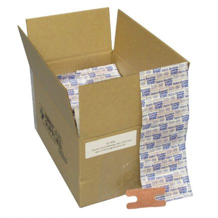 Bulk pack heavy duty knuckle bandages 1000/box - open view