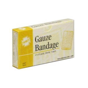 Gauze Bandage 4" Unitized - 1 unit box
